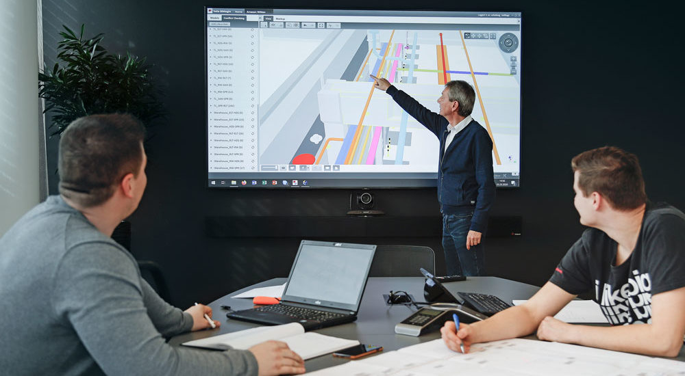 Adenbeck Smartboard Besprechung